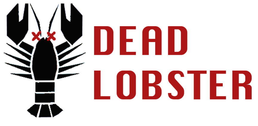 Dead Lobster Horizontal Logo